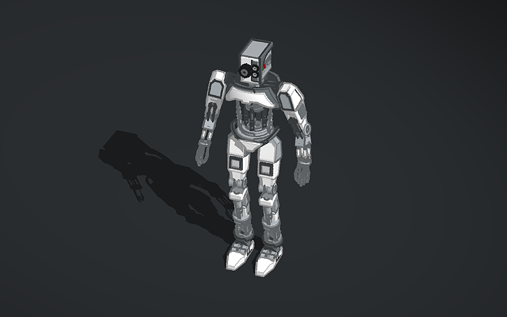 3D Design Humanoid Robot Tinkercad