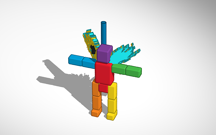3D design Power Rangers GROUP 2 JETPACK | Tinkercad