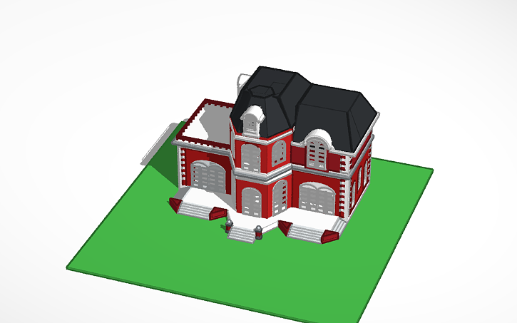 3D design Mansion - Tinkercad