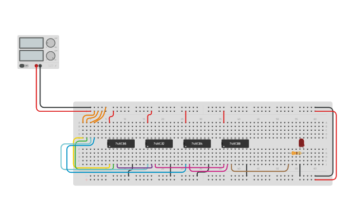 Circuit design Practica 4 | Tinkercad