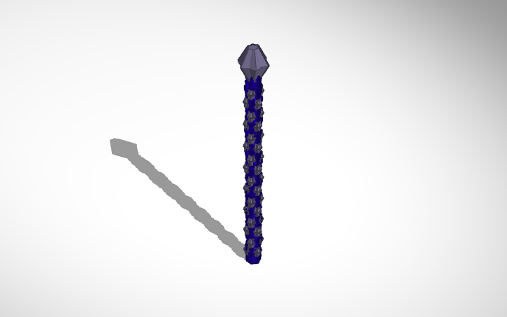 3D design Magic Staff | Tinkercad