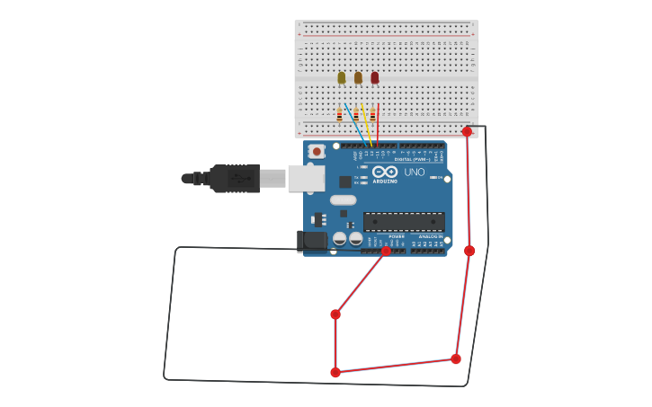 Circuit design ARDUINO PROJECT | Tinkercad