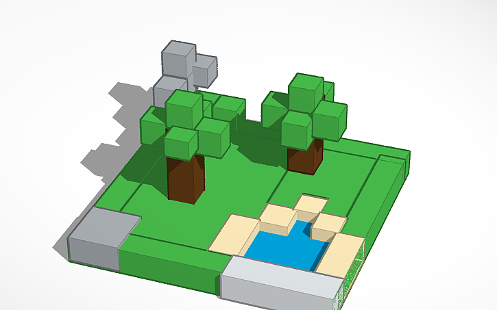 3D design minecraft - Tinkercad
