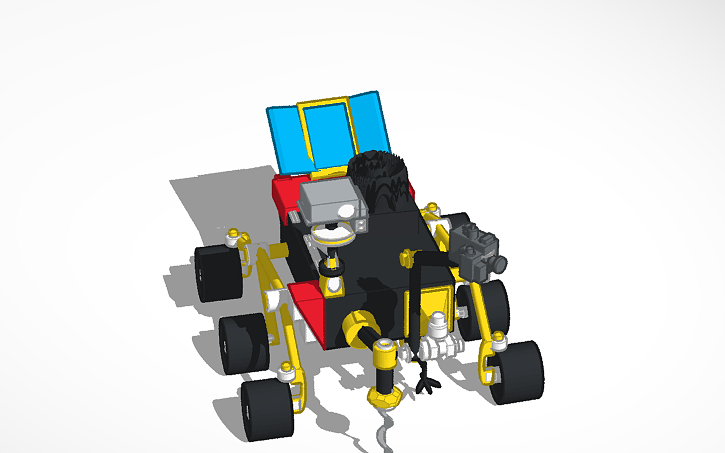 3D design Rover - Tinkercad