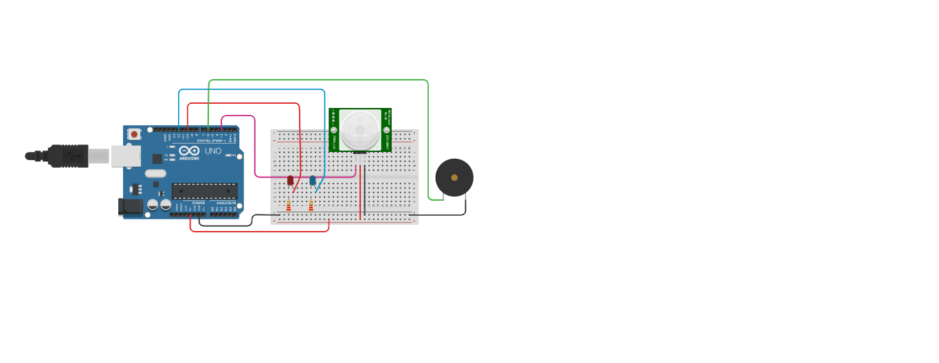 Sensor Pir Tinkercad