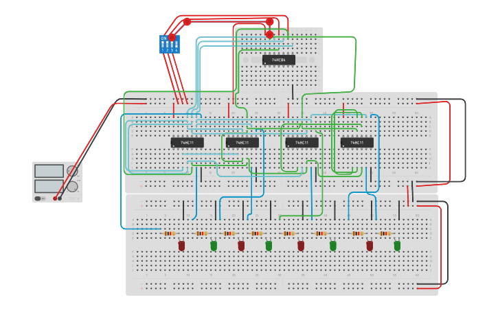 3x8 Decoder Circuit Diagram