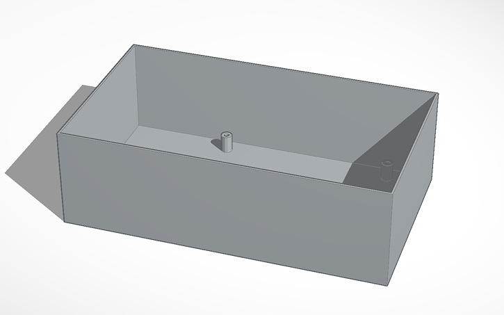3D design Box Arduino Mega - Tinkercad