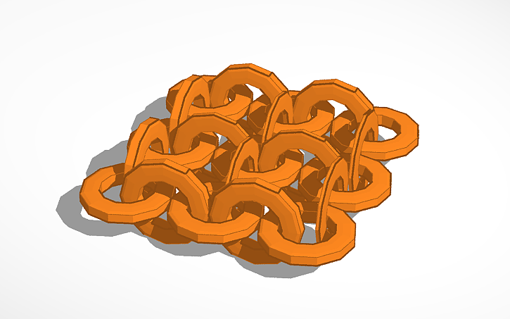 3D design chainmail 3 | Tinkercad