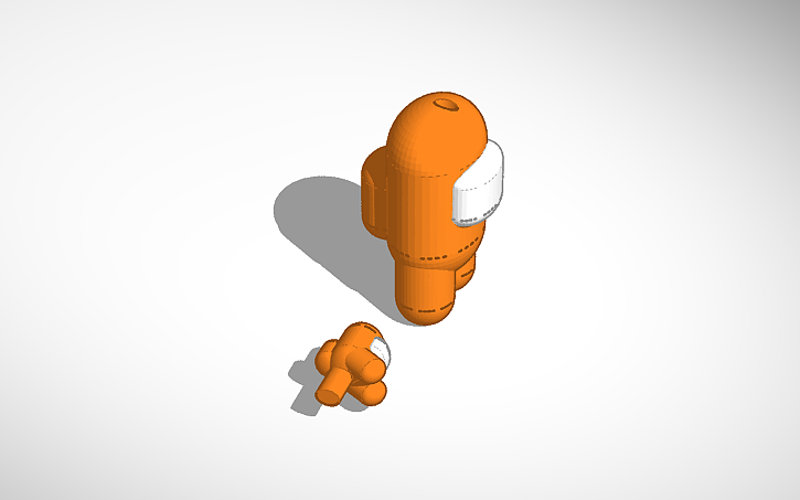 3D design AMONG US GOOD - Tinkercad