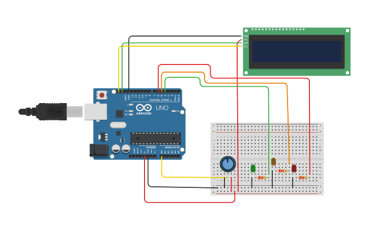 Circuit design Laboratory no 5 - Tinkercad