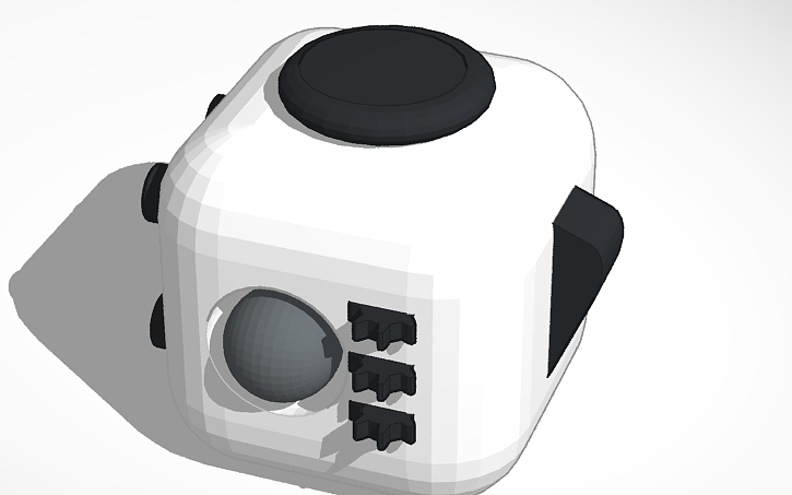 3D design fidget cube | Tinkercad