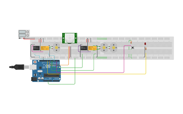 Circuit design PC4 - Tinkercad