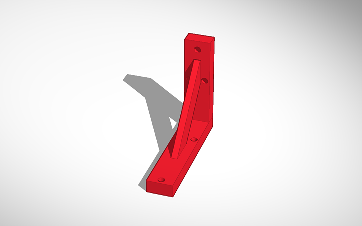 3D design Bracket - Tinkercad