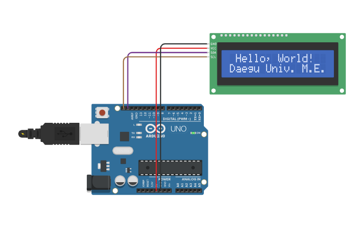 Circuit design Hello World (2) | Tinkercad