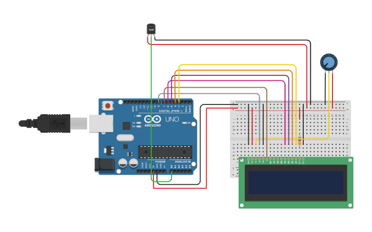 Circuit Design Tempreture Sensor 2 Tinkercad Circuit Design Tempreture Sensor 2 Tinkercad