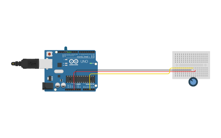 Circuit design Arduino project - Tinkercad