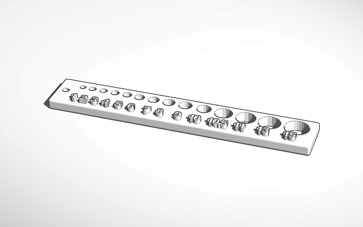 3d Design Knitting Needle Size Chart Calibrated For