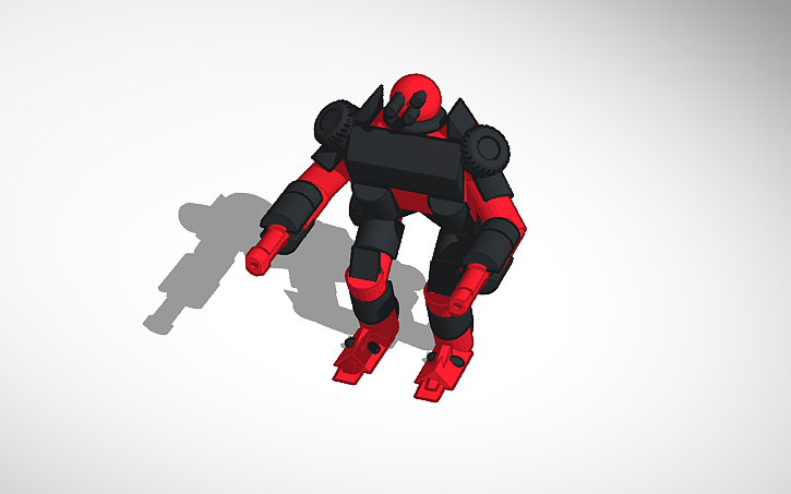 3D design Assassin Mech | Tinkercad