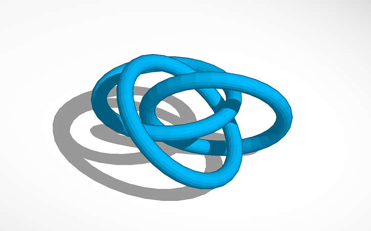 3D design Impossible Ring - Tinkercad
