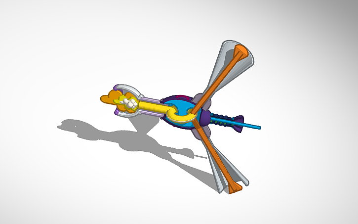 3D design kurzgesagt Caplan Thruster/ Stellar Engine - Tinkercad