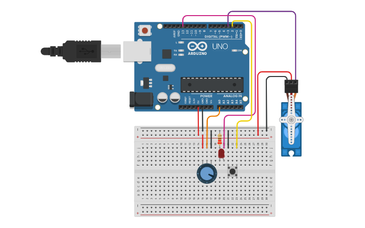 Circuit design Record / playback - Tinkercad