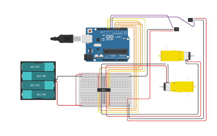 Circuit design CAIMOR BSCPE701 LINE FOLLOWER ROBOT ASSEMBLY ACTIVITY ...