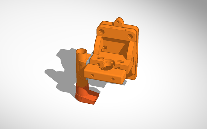 3D design Mark2 e3d touch sensitive mount - Tinkercad
