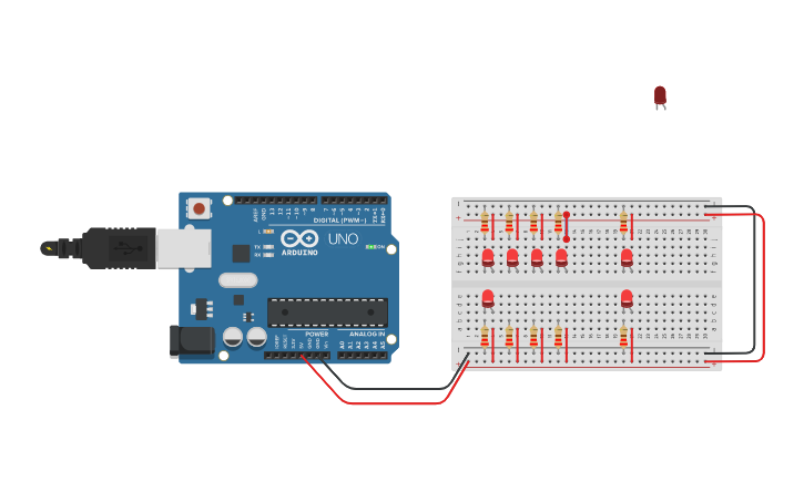Circuit Design Task7 Challenge4 Tinkercad