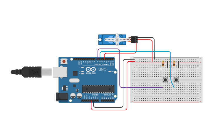 Circuit design Lab 10 (Level 2) - Tinkercad