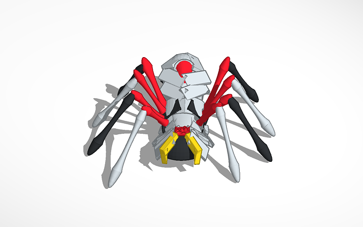 3D design spider | Tinkercad