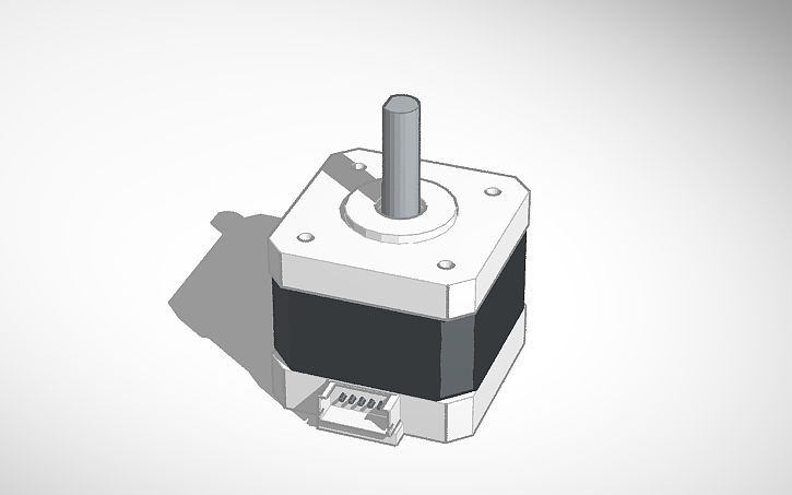 3D design NEMA 17 17HS4401 Stepper - Tinkercad