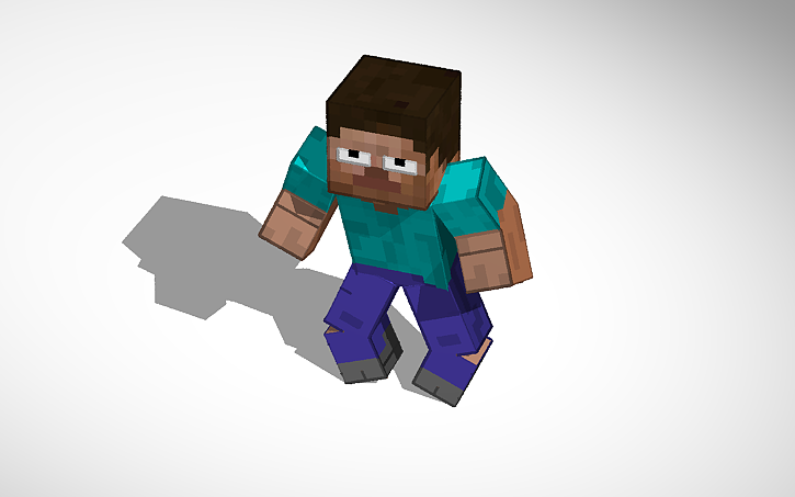3D design Herobrine-inspired by haha animations (youtube) | Tinkercad
