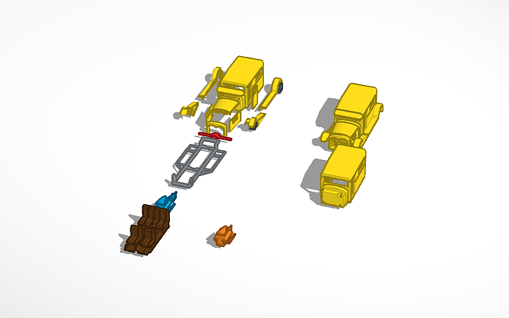 3D design car build | Tinkercad