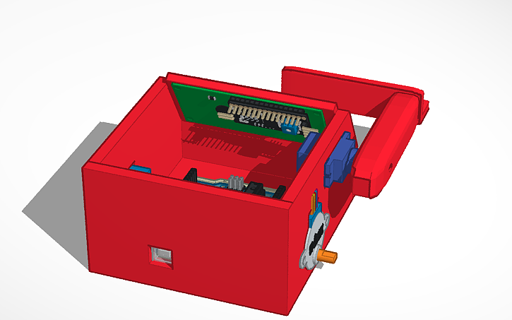 3D design arduino robot - Tinkercad