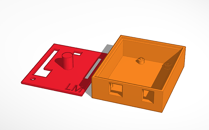 Arduino Project Box Cad 3D design Arduino box - Tinkercad
