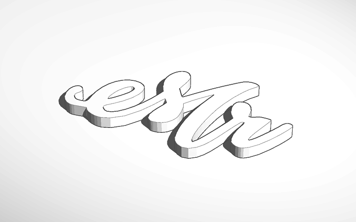 3D design Script Mr - Tinkercad