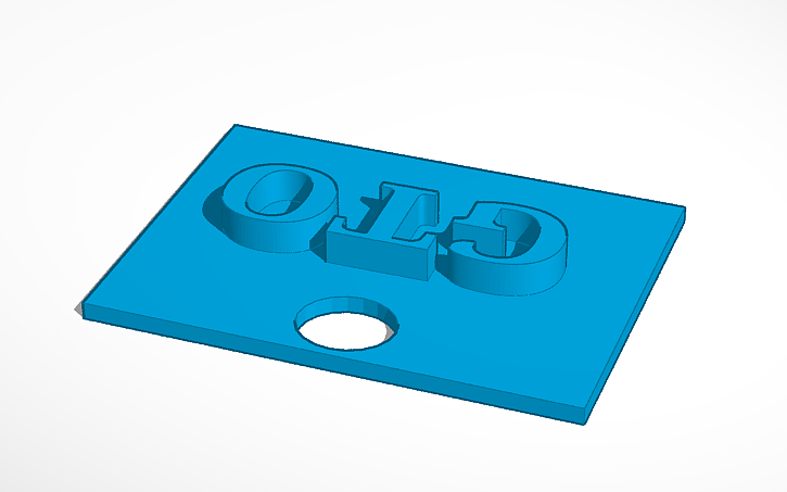 3D design GTO - Tinkercad
