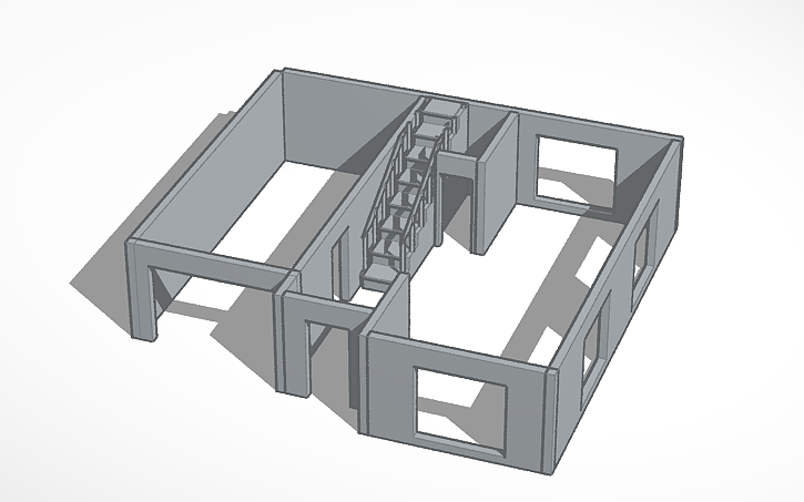 3d Design First Floor Tinkercad