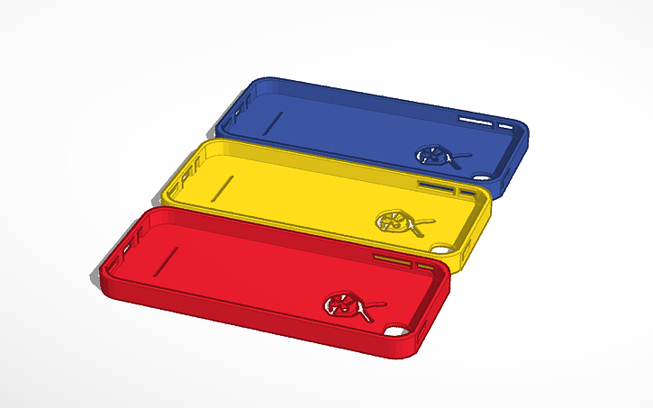 3D design ipone case-아이폰 se 케이스 - Tinkercad