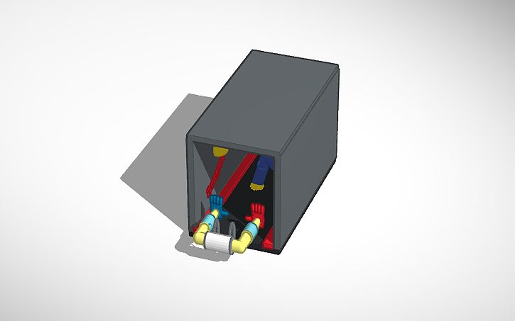 3D design Huggy Wuggy In The Vents - Tinkercad