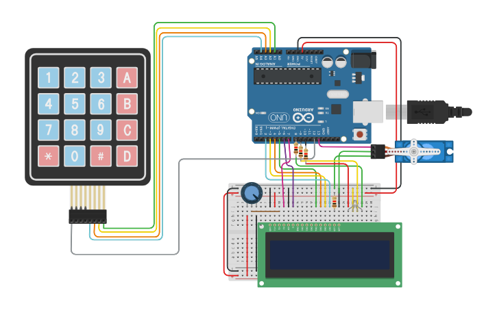 Circuit design Juegos de preguntas y led con Arduino - Tinkercad