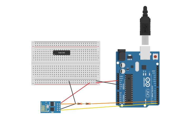 Circuit design ESP8266Test Circuit Diagram