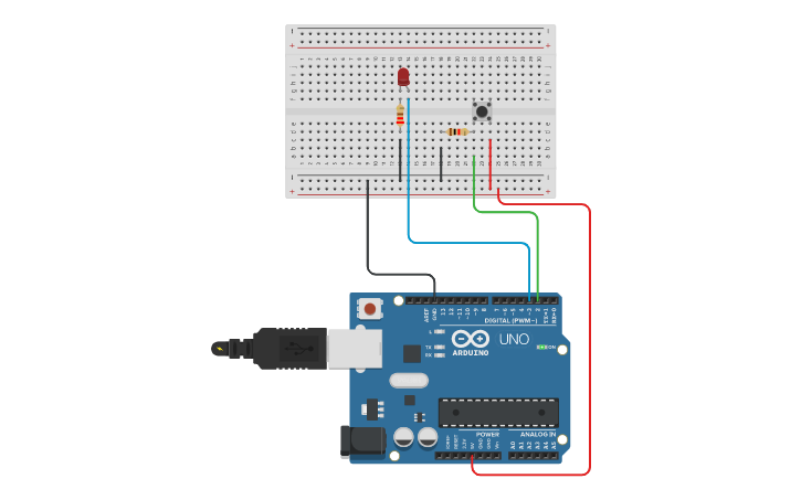 Circuit design Adrián Ocaña García_3ºA_práctica 4 Arduino_texto - Tinkercad