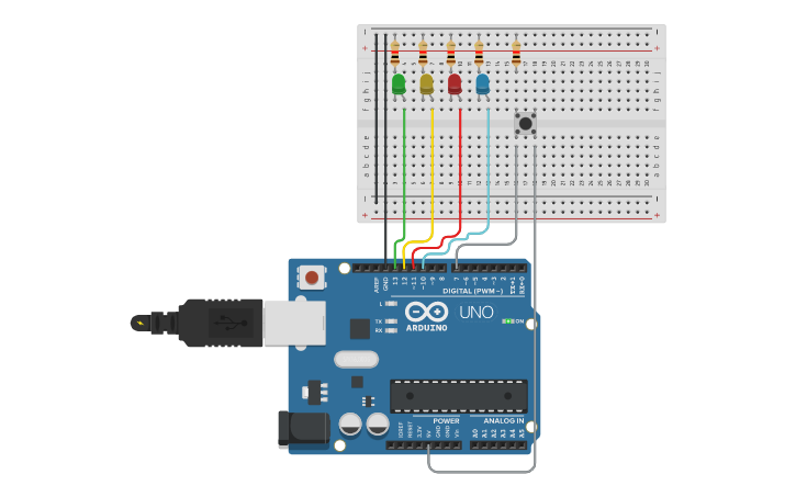 Circuit design Lavadora - Tinkercad