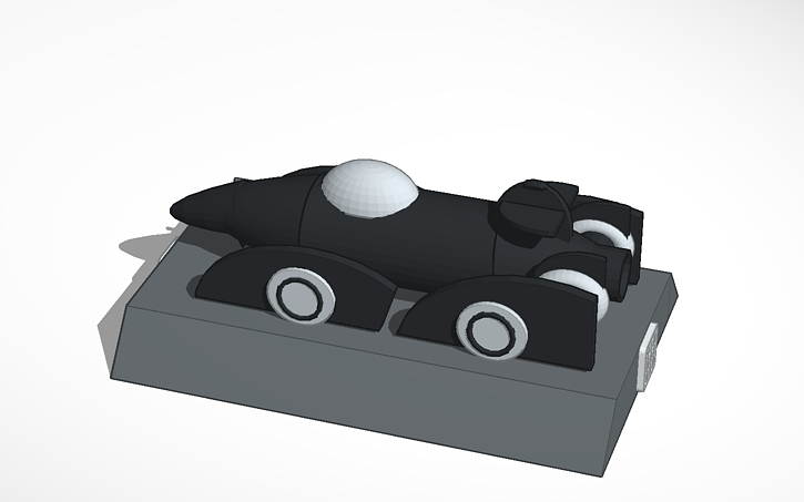 3D design Batmobile | Tinkercad