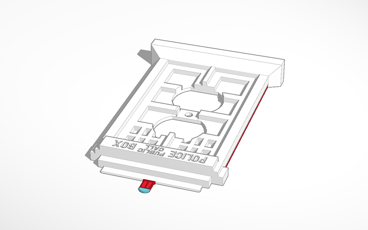 3D design tardis_outlet_cover | Tinkercad