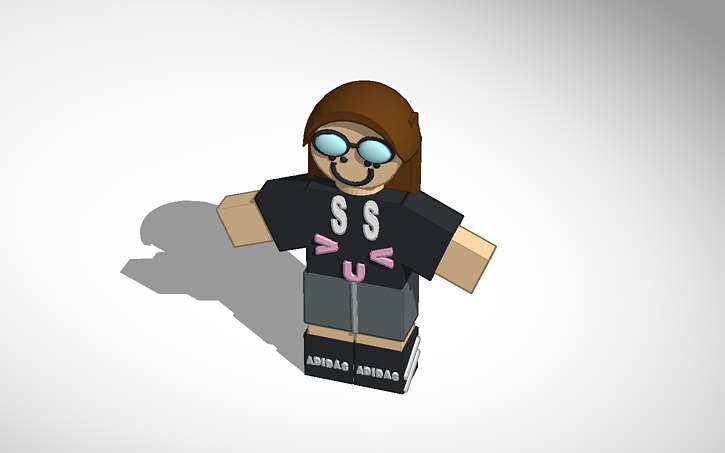 3d Design My Roblox Character Inspired By Mkstarfighter Tinkercad - my roblox character inspired by mkstarfighter