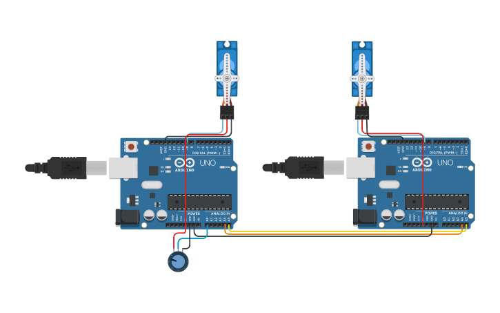 Circuit design Laser - Tinkercad