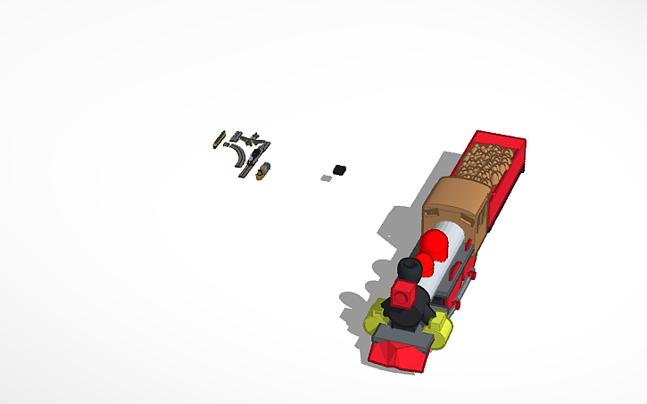 3D design project train | Tinkercad