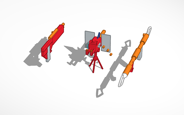 Rwby Oc Weapons D Tinkercad